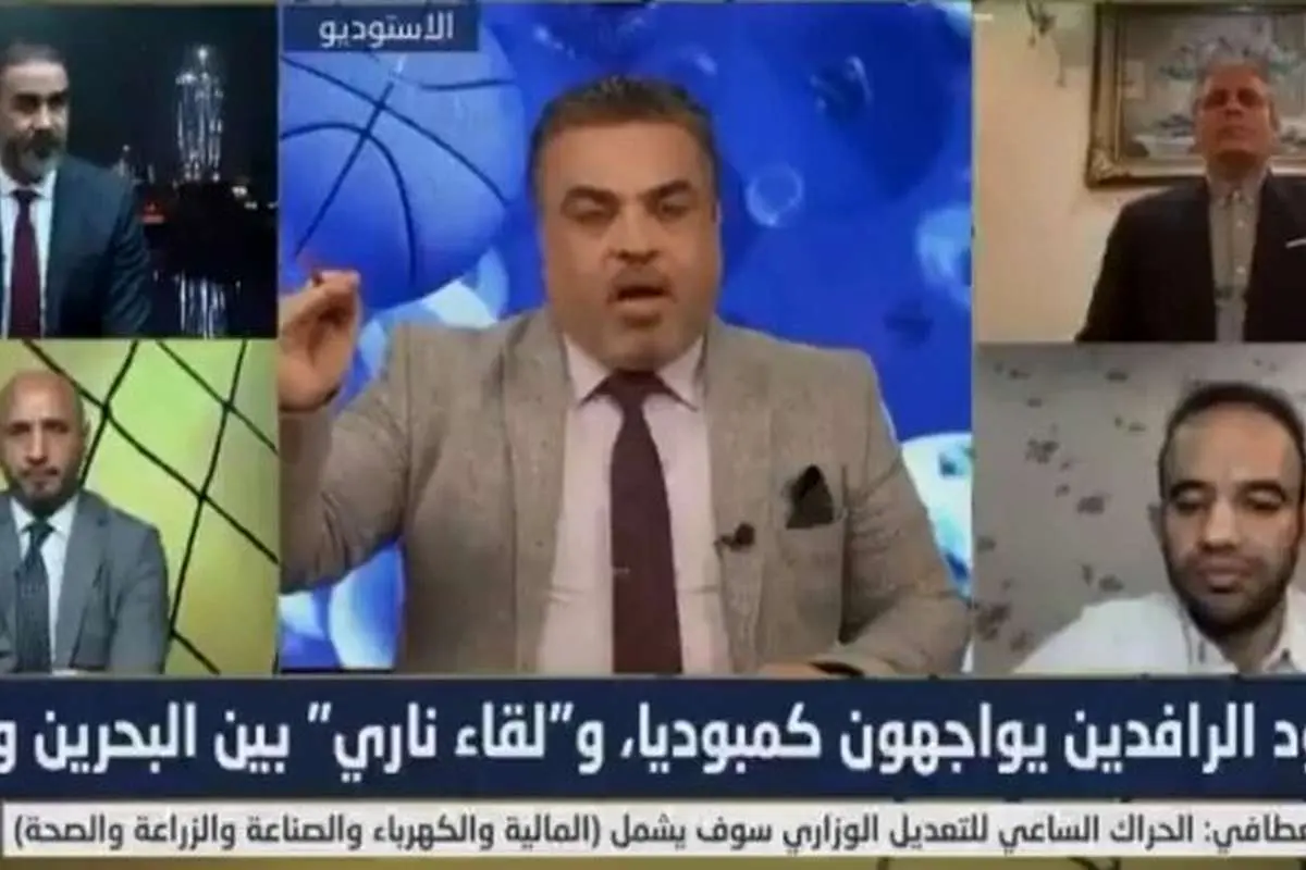 درگیری لفظی بازیکن سابق پرسپولیس با خبرنگار بحرینی