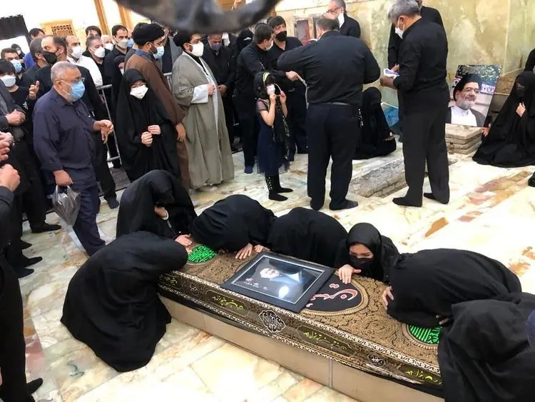 علی اکبر محتشمی پور در کجا دفن شد؟