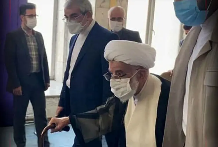 (ویدئو) جنتی رأی خود را به صندوق انداخت