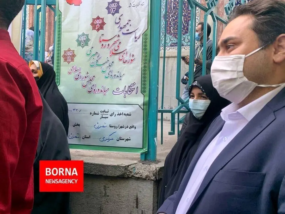 دختر و داماد روحانی کجا رای دادند؟