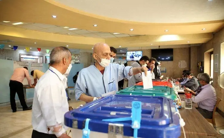 به روز رسانی آمار مشارکت در انتخابات ۱۴۰۰