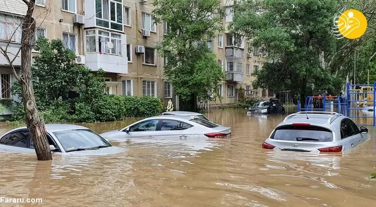 (تصاویر) سیل در کریمه
