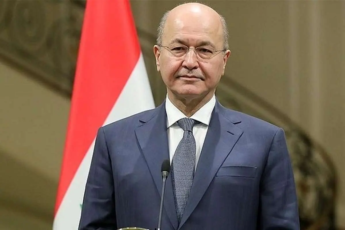 رئیس جمهور عراق به ابراهیم رییسی تبریک گفت
