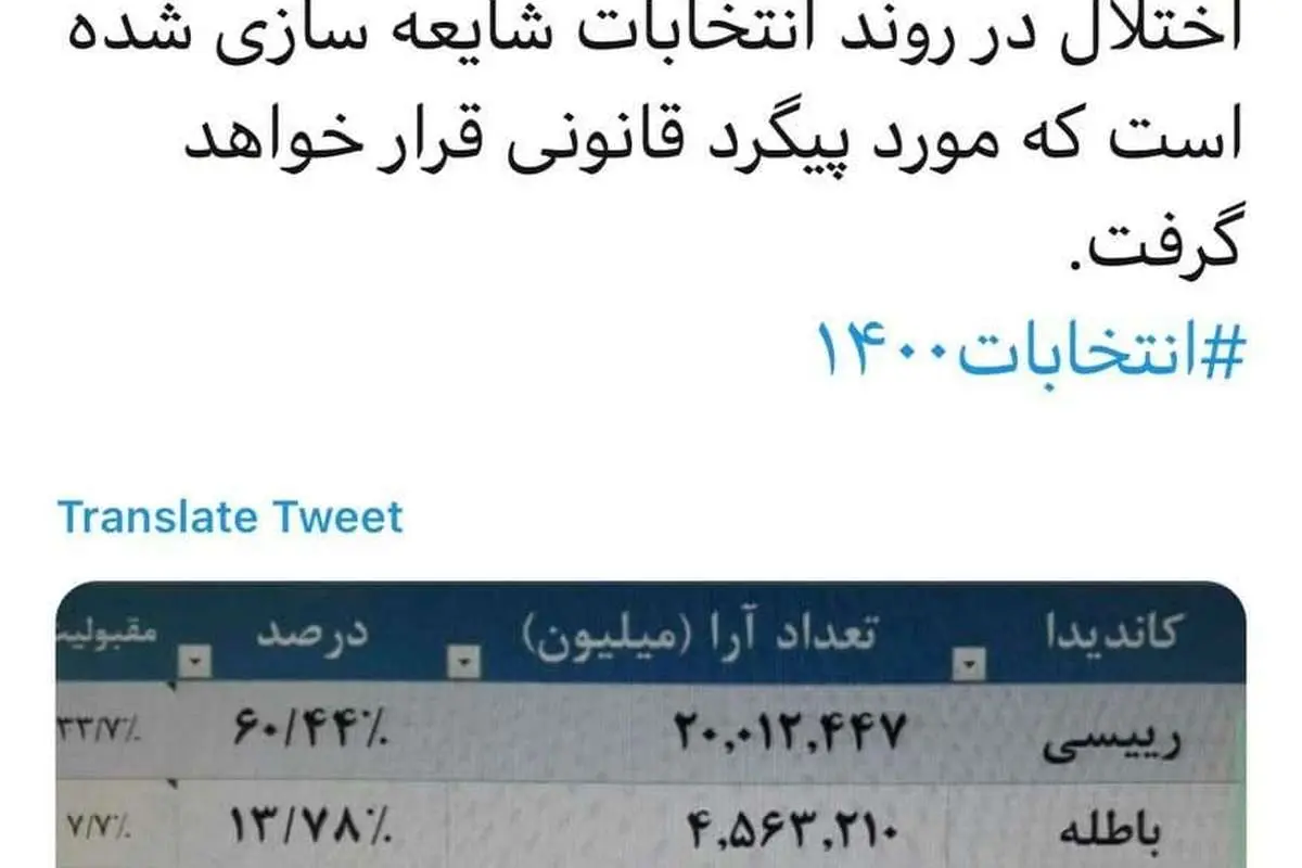 وزارت کشور: این تصویر جعلی است