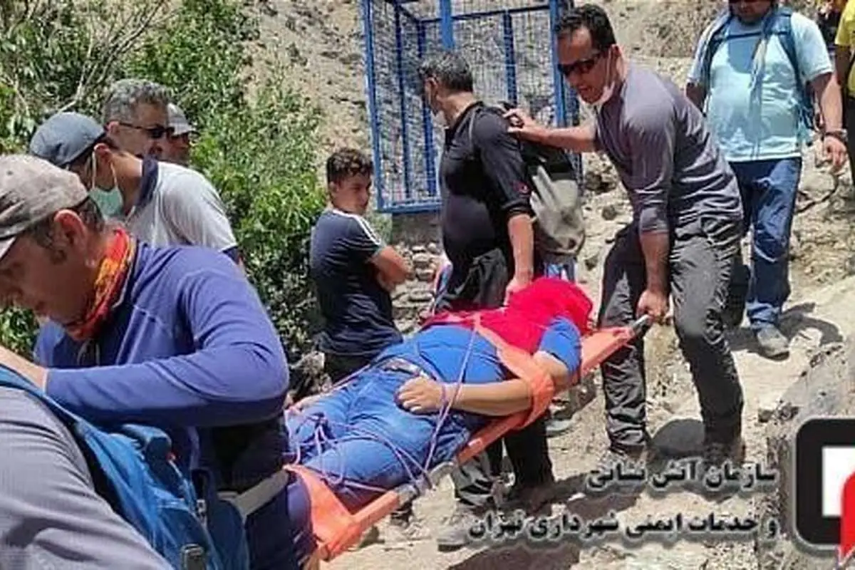 (تصاویر) کشف جسد مرد میانسال در ارتفاعات درکه