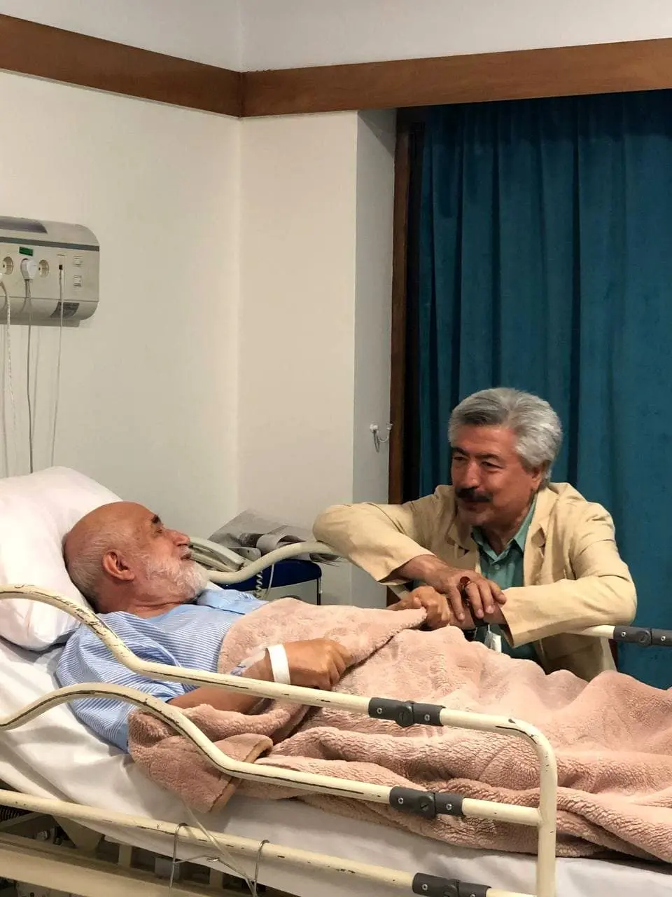 (تصویر) مهدی کروبی جراحی شد