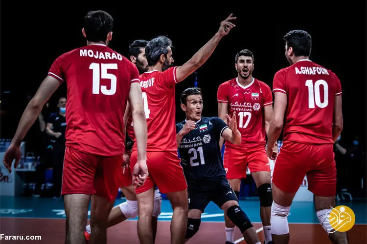 (عکس) رتبه والیبال ایران در جدول قبل از بازی با لهستان