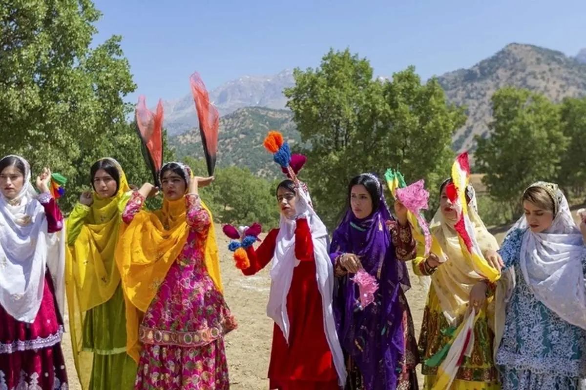 (تصاویر) جشنواره هزار رنگ در عروسی عشایر