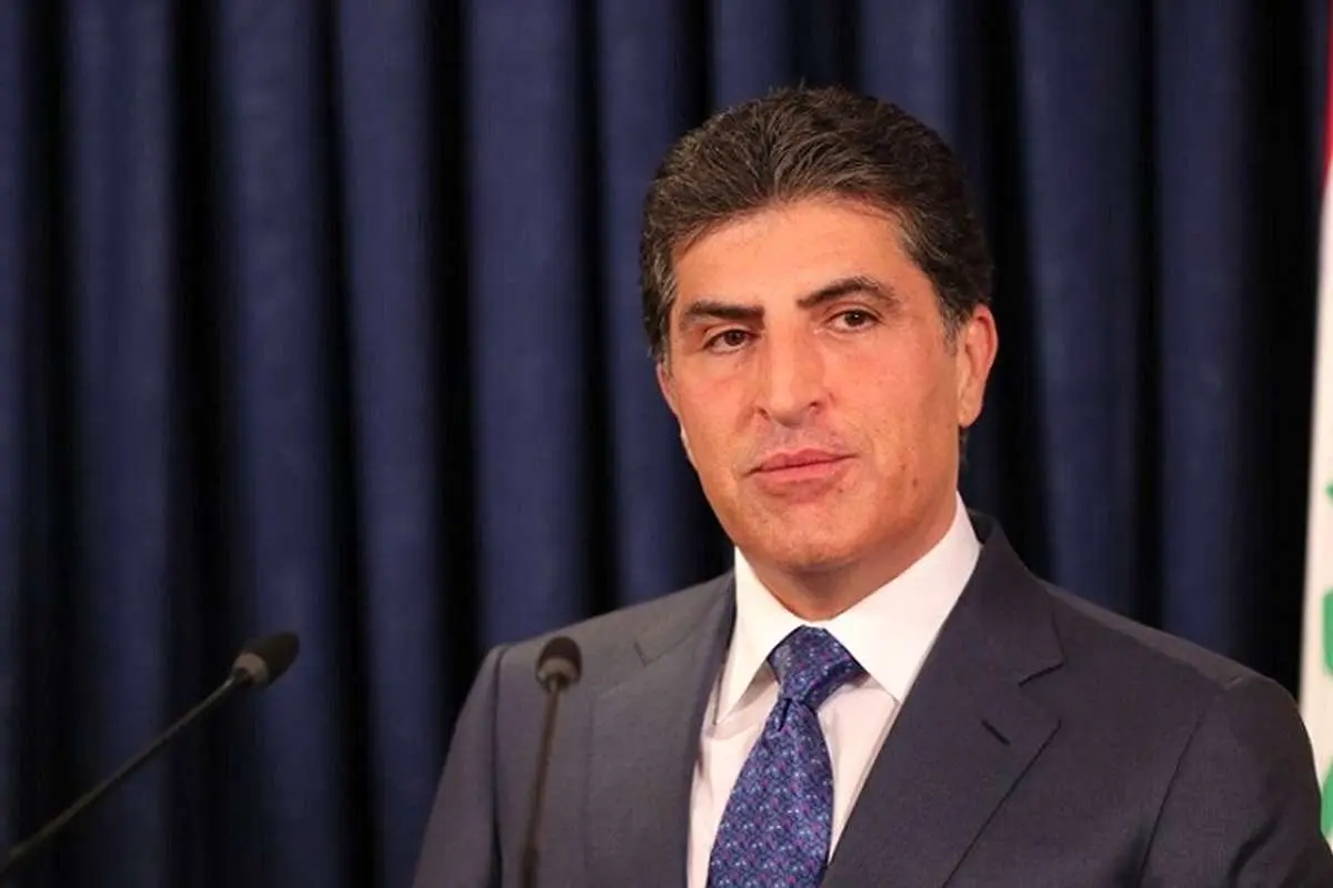 تماس تلفنی نیچروان بارزانی و رئیسی