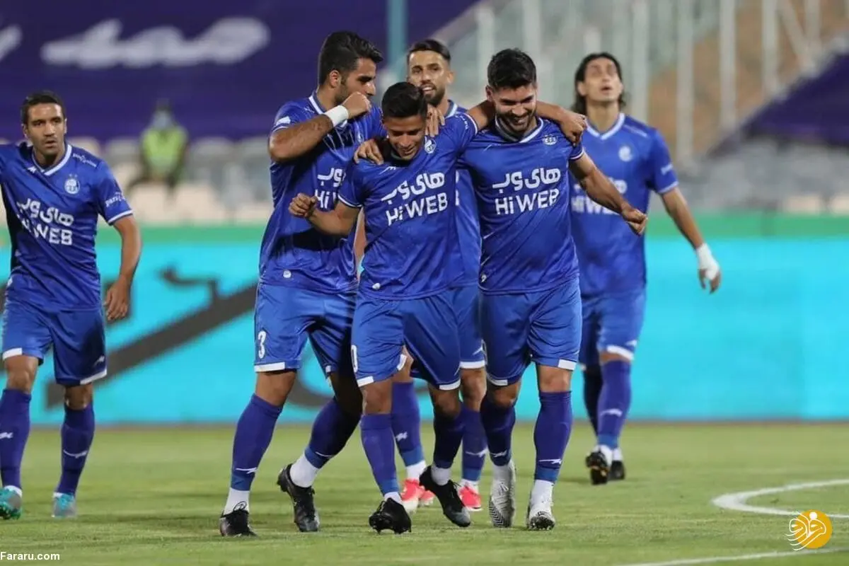 (عکس) وضعیت استقلال و پرسپولیس در جدول رده بندی لیگ