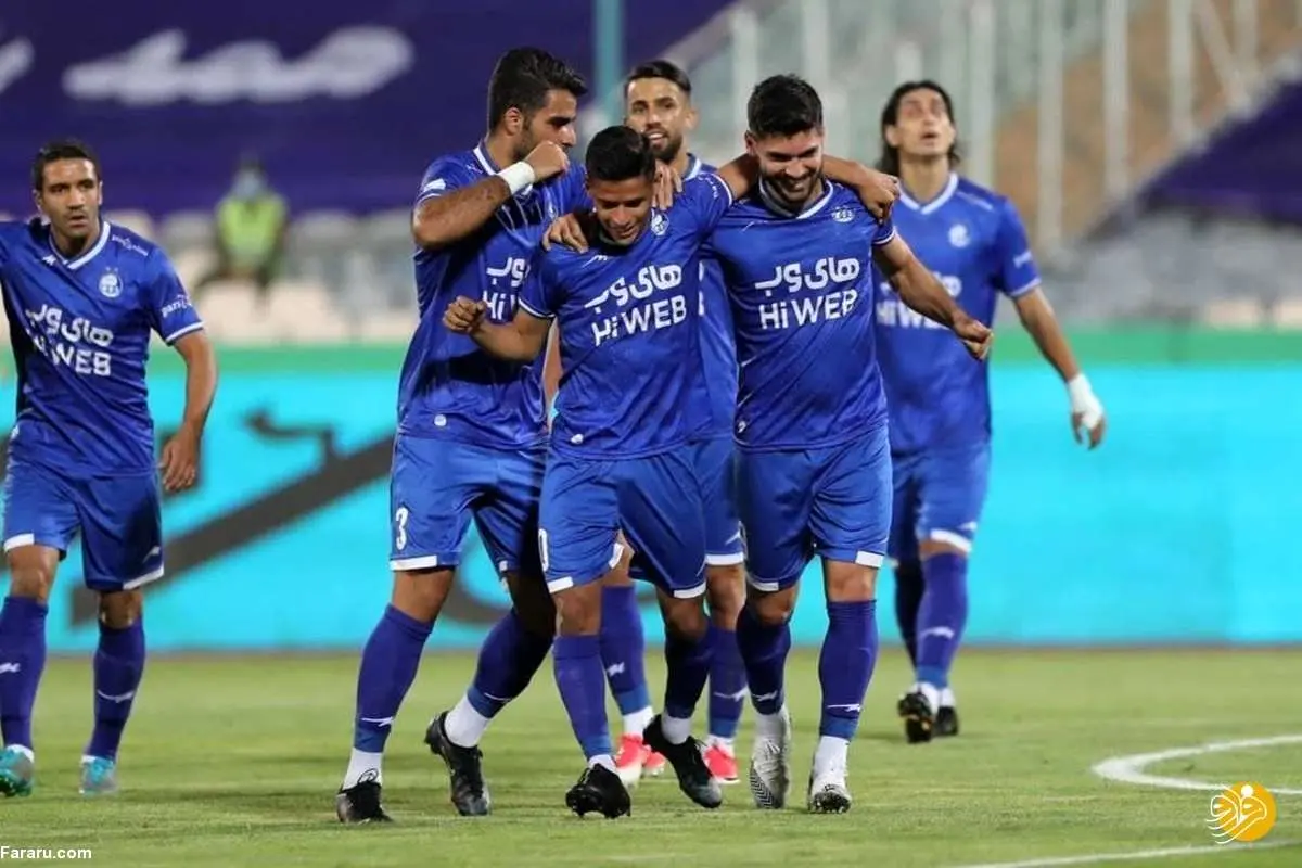 (عکس) وضعیت استقلال و پرسپولیس در جدول رده بندی لیگ