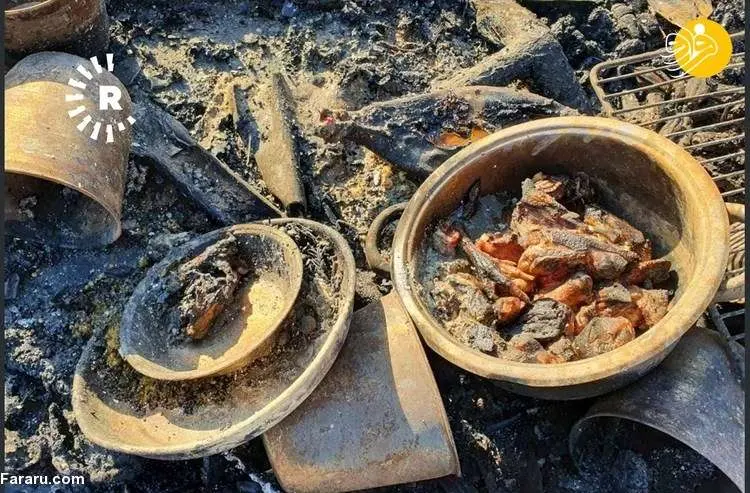 (تصاویر) اردوگاه ایزدی‌ها نابود شد