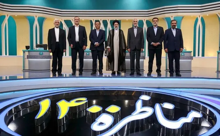 (تصاویر) روی دیگر مناظرات انتخاباتی
