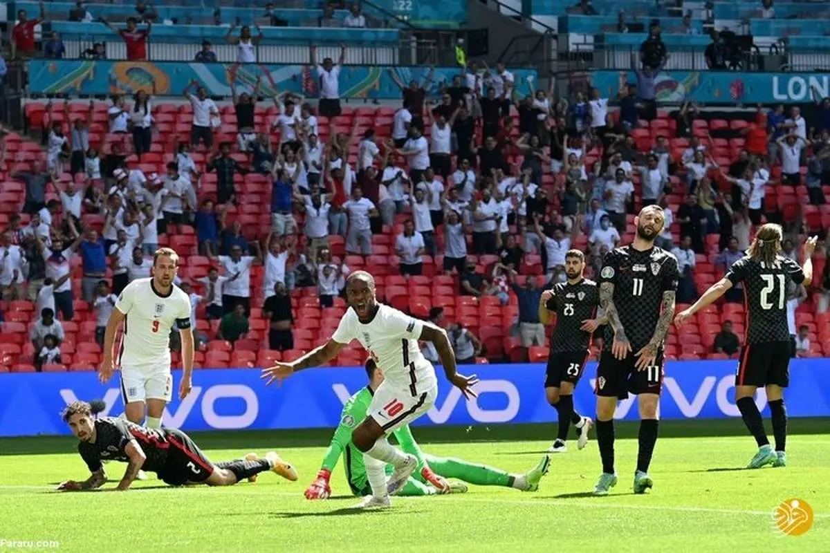 (ویدیو) خلاصه بازی انگلیس 1 - 0 کرواسی 23 خرداد 00