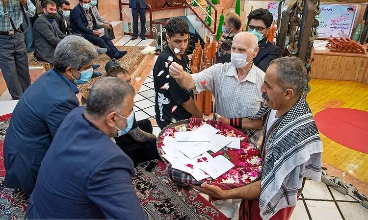 (تصاویر) مراسم آزادی زندانیان جرایم غیرعمد