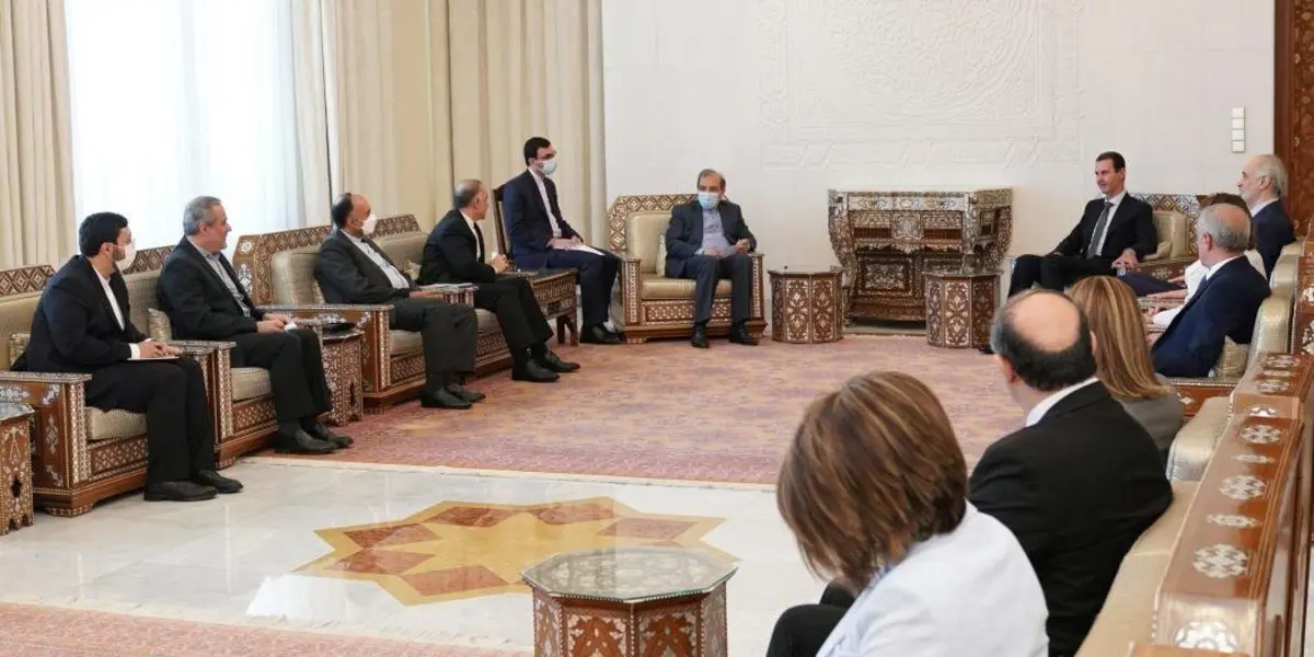 دستیار ارشد ظریف با بشار اسد دیدار کرد