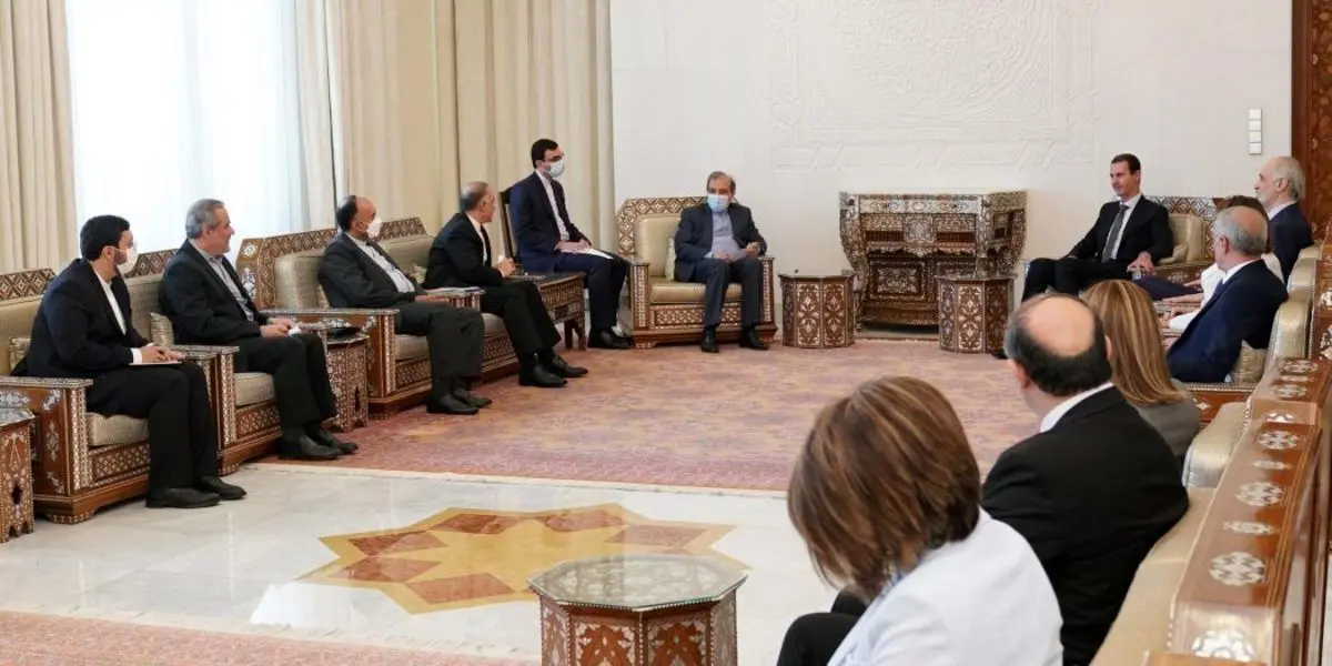 دستیار ارشد ظریف با بشار اسد دیدار کرد