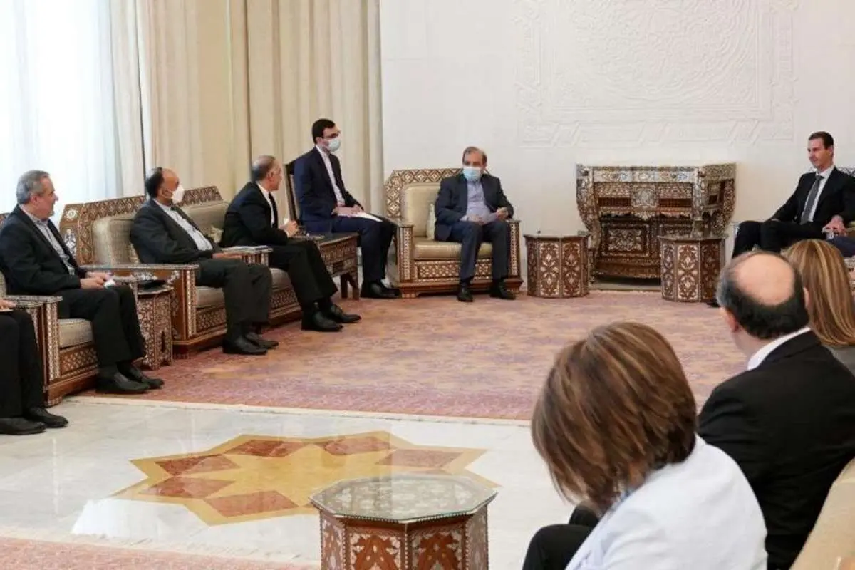 دستیار ارشد ظریف با بشار اسد دیدار کرد