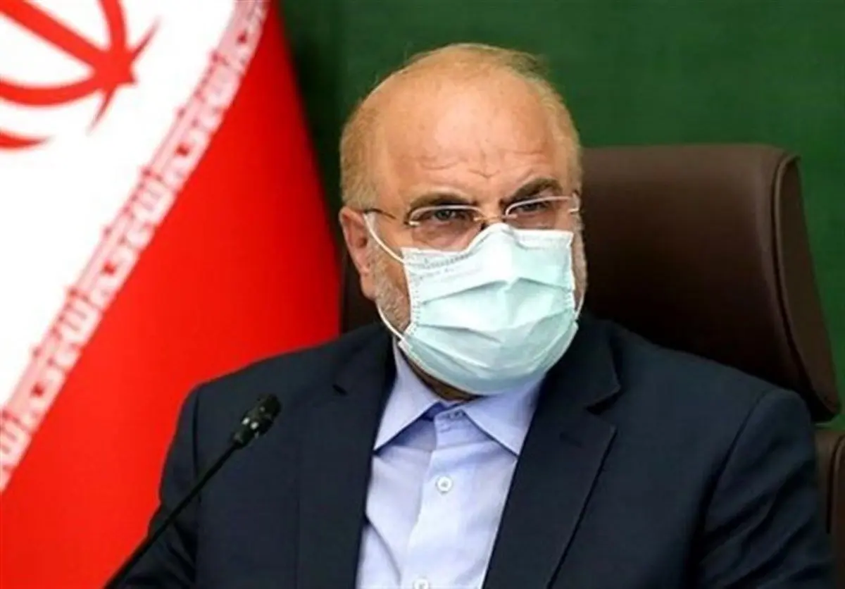 (ویدئو) بازدید قالیباف از صف واکسن کرونا