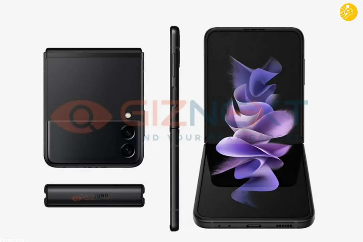 افشای تصاویر جدید گوشی تاشو گلکسی Z Flip3