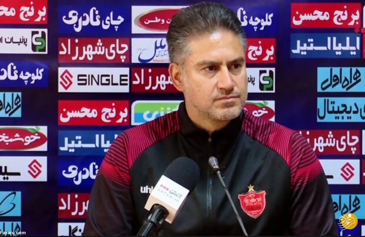 مربی پرسپولیس: می‌گویند ما تیم حکومتی هستیم ولی...