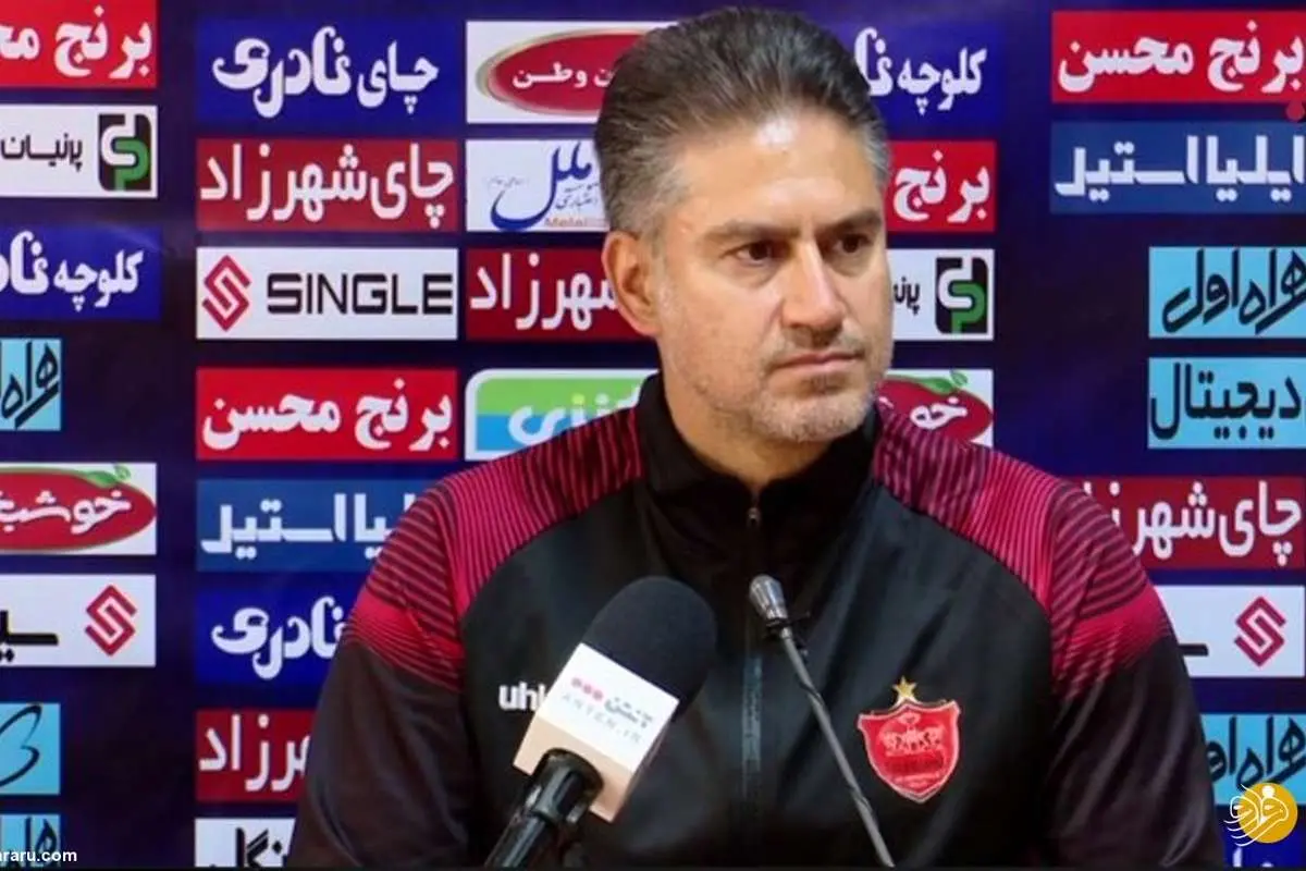 مربی پرسپولیس: می‌گویند ما تیم حکومتی هستیم ولی...