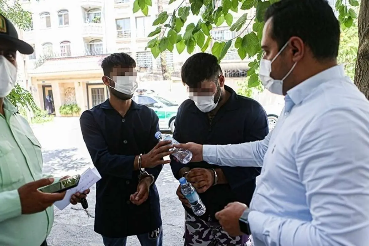 (تصاویر) دستگیری سارقان منازل محله گیشا