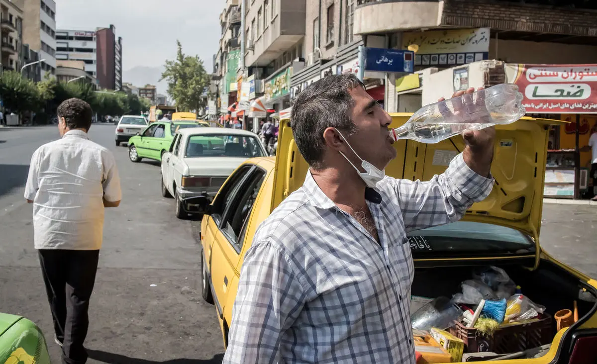 (تصاویر) زیر تیغ گرمای تابستان