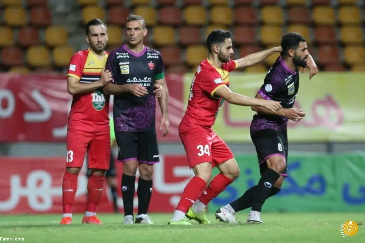 (ویدیو) خلاصه بازی فولاد خوزستان 0 - 0 پرسپولیس 15 تیر 00