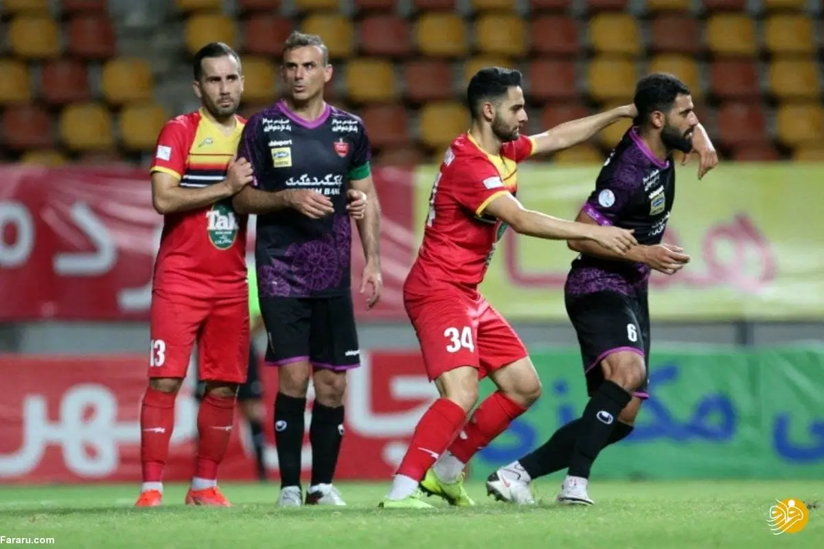 (ویدیو) خلاصه بازی فولاد خوزستان 0 - 0 پرسپولیس 15 تیر 00