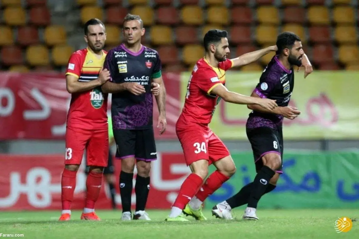 (ویدیو) خلاصه بازی فولاد خوزستان 0 - 0 پرسپولیس 15 تیر 00