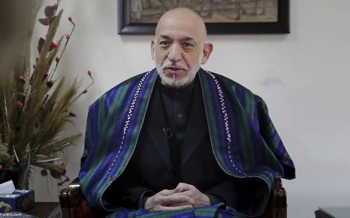 (ویدئو) حامد کرزی با شعری از صائب تبریزی پاسخ جو بایدن را داد