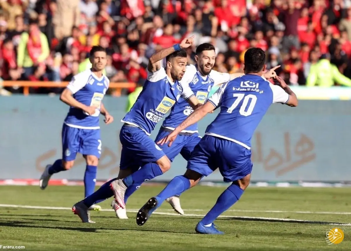 احتمال گلزنی الف میم در دربی