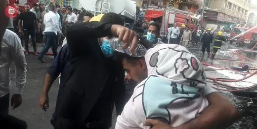آتش‌سوزی در هتل کربلا، یک کودک سوخت