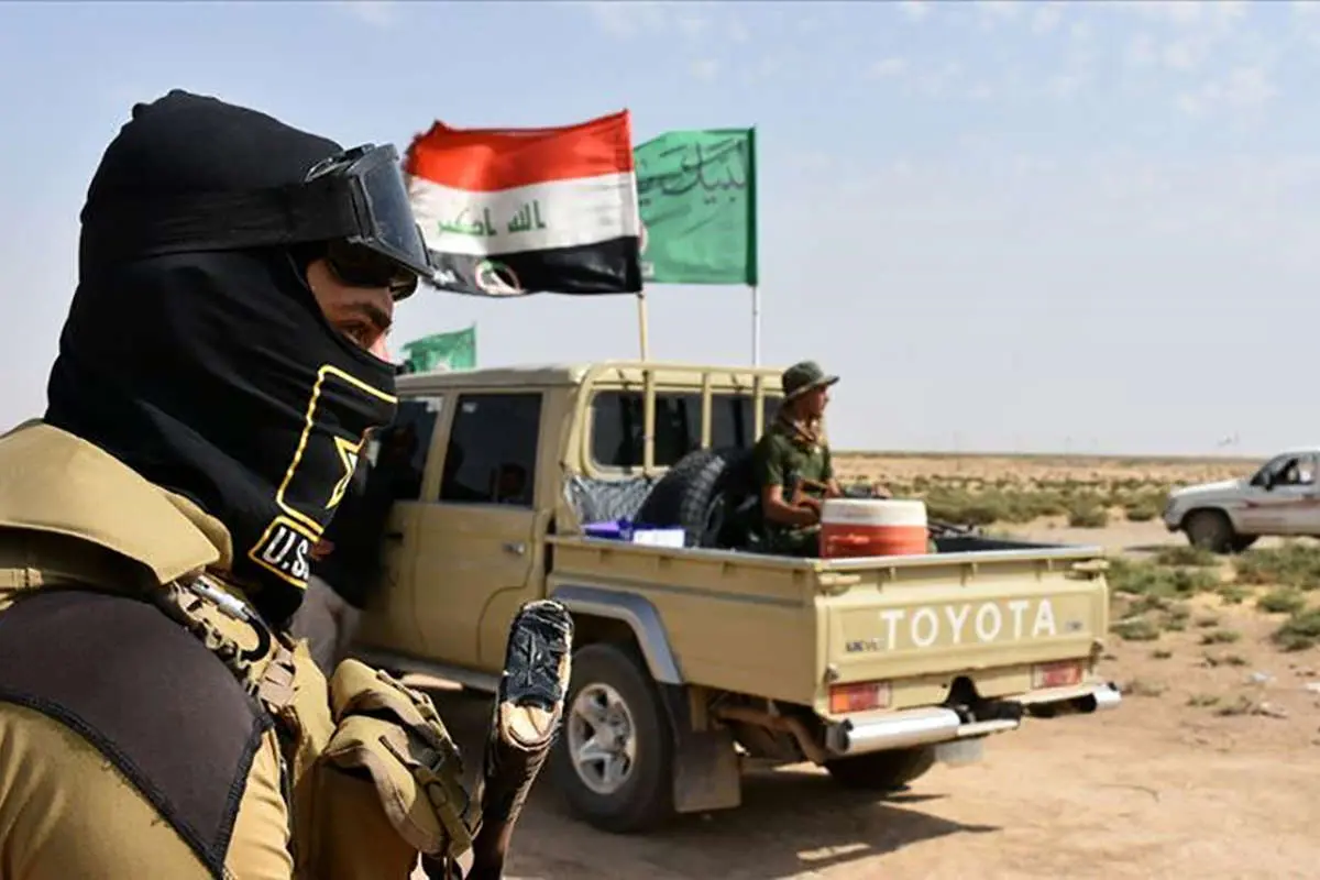 (ویدئو) حمله پهپادی آمریکا به خودروی الحشد الشعبی