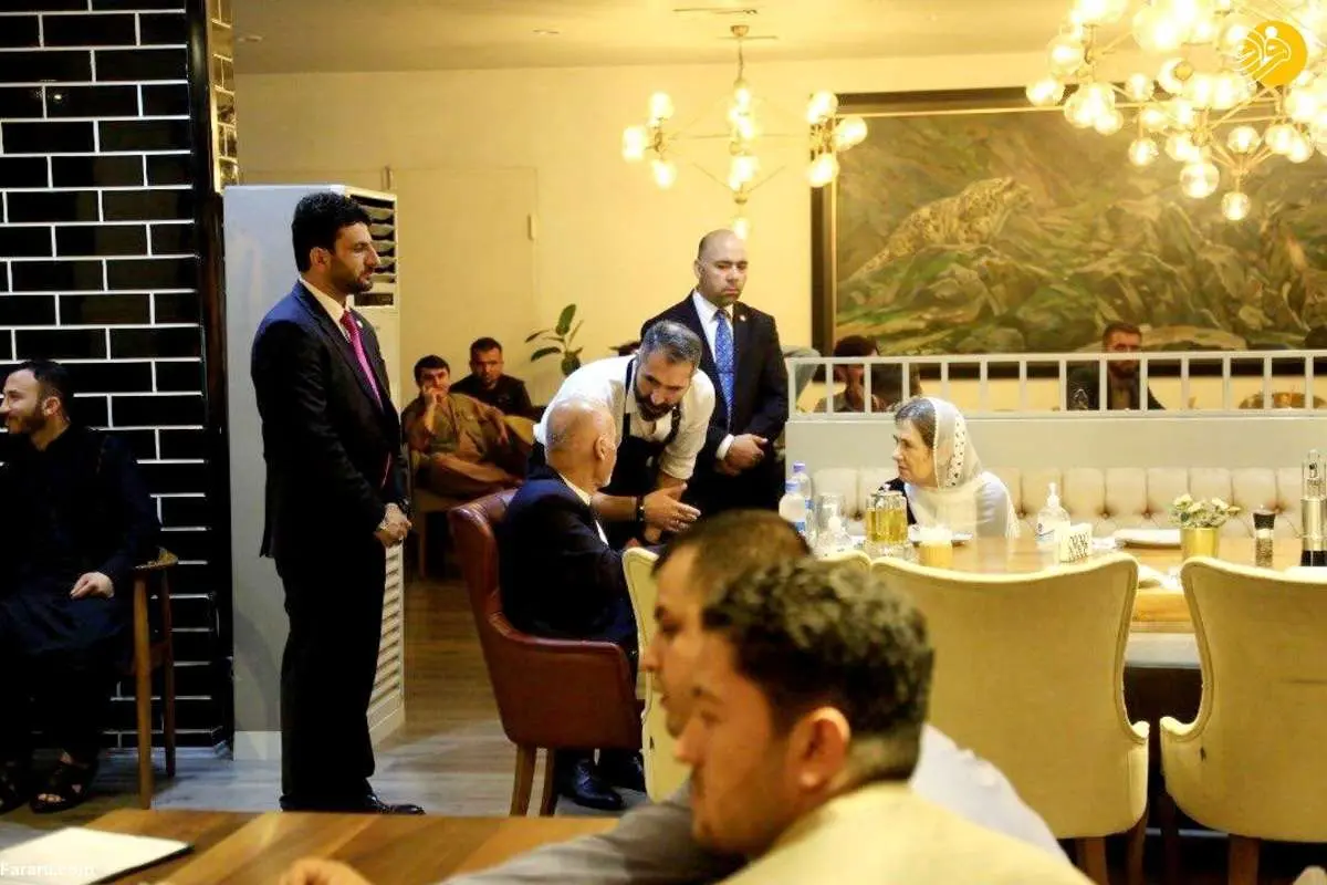 (تصاویر) حضور اشرف غنی و همسرش در رستوران خبرساز شد