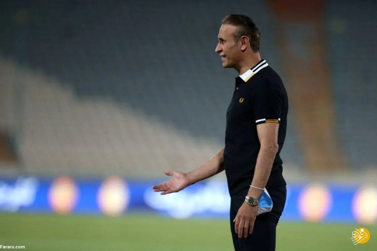 سرمربی پرسپولیس علیه حامد لک؛ کار او درست نبود