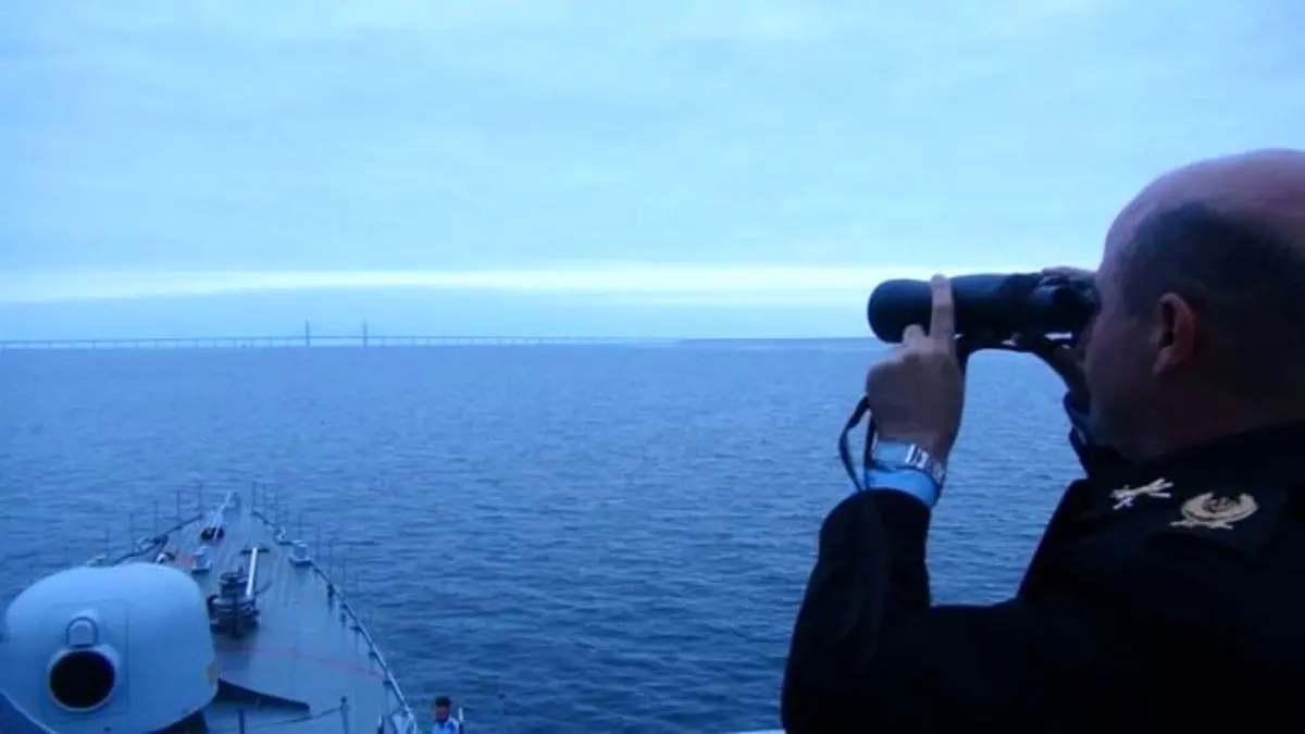 ناوشکن ایرانی سهند وارد سنت‌پترزبورگ شد