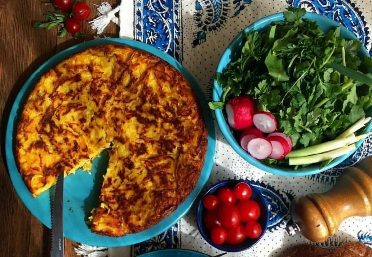 طرز تهیه کوکو بادکوبه، خوشمزه‌ای از خطه گیلان