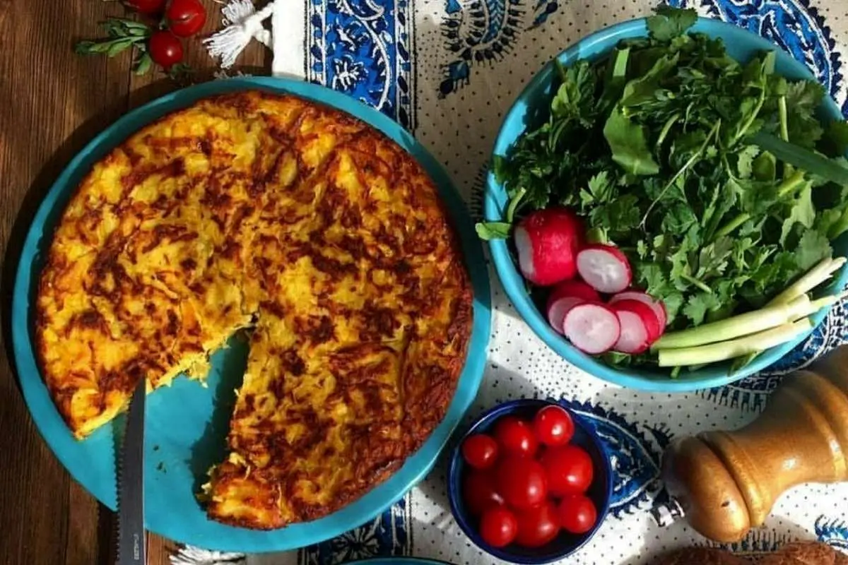 طرز تهیه کوکو بادکوبه، خوشمزه‌ای از خطه گیلان