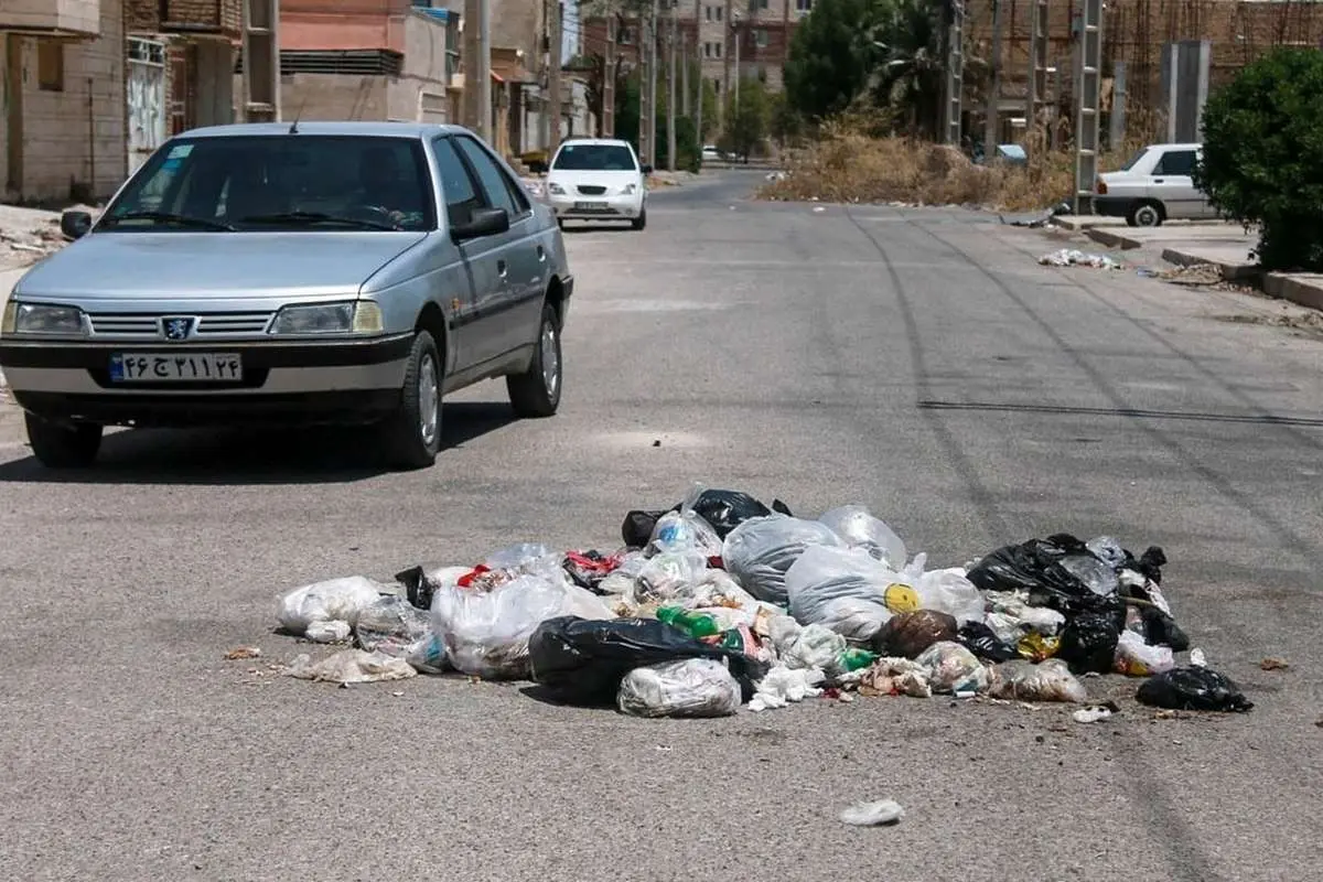 (تصاویر) خرمشهر در اسارت زبالهها