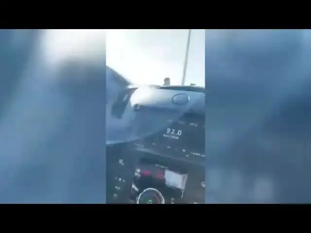 تصاویر وحشتناک از زورگیری با اسلحه و قمه وسط اتوبان کرج!
