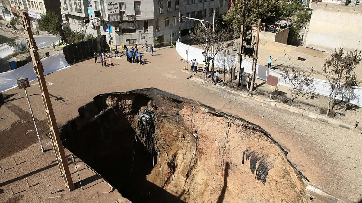 فرونشست زمین در تهران ۹۰ برابر حد بحران اتحادیه اروپا