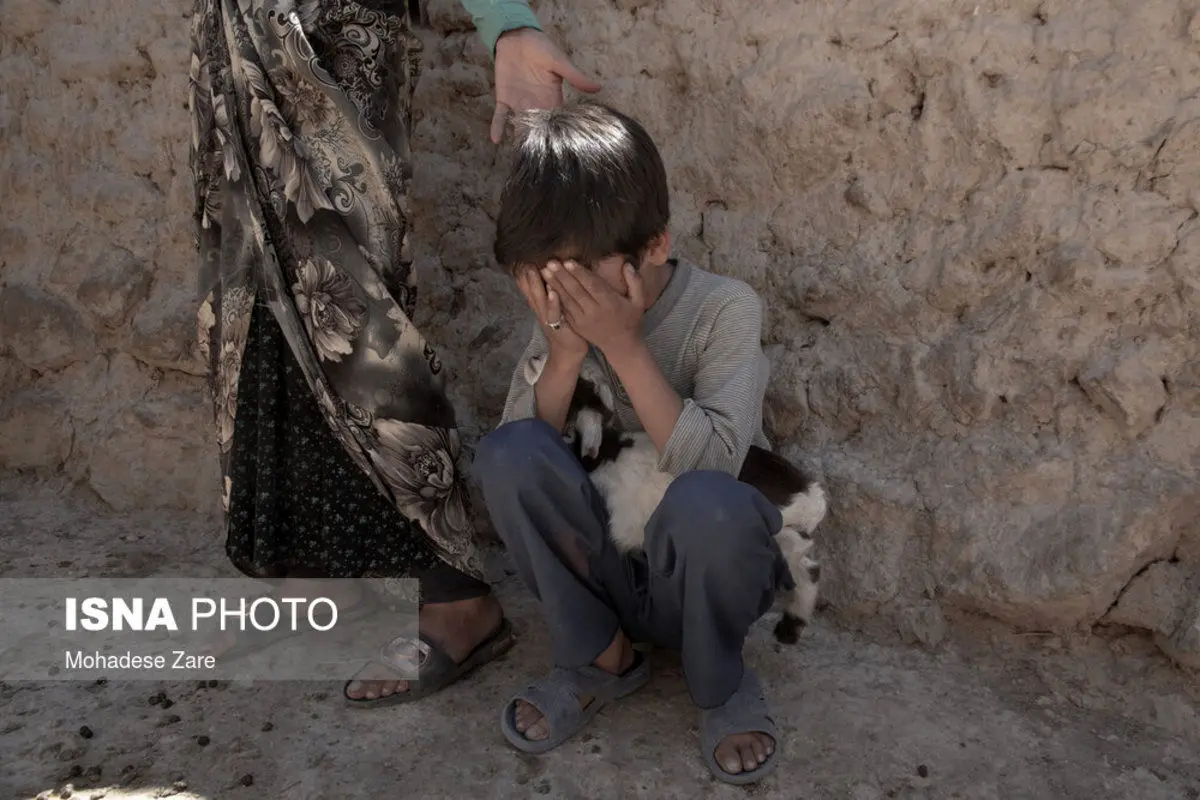 (تصاویر) خشکسالی در روستای کلاته عرب‌ها
