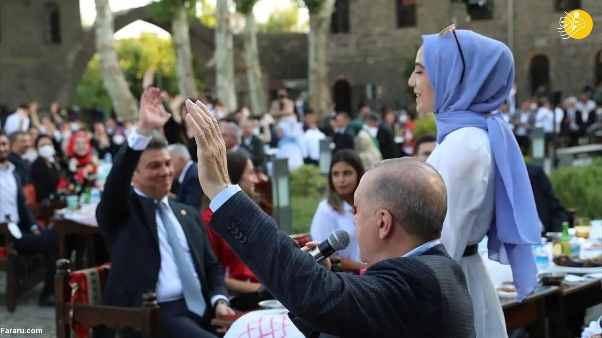 (تصاویر) سفر اردوغان به شهر کُردنشین دیاربکر