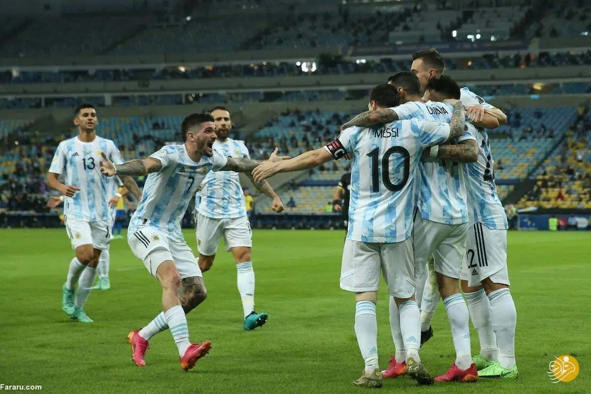 (ویدیو) خلاصه بازی آرژانتین 1 - 0 برزیل؛ قهرمانی مسی