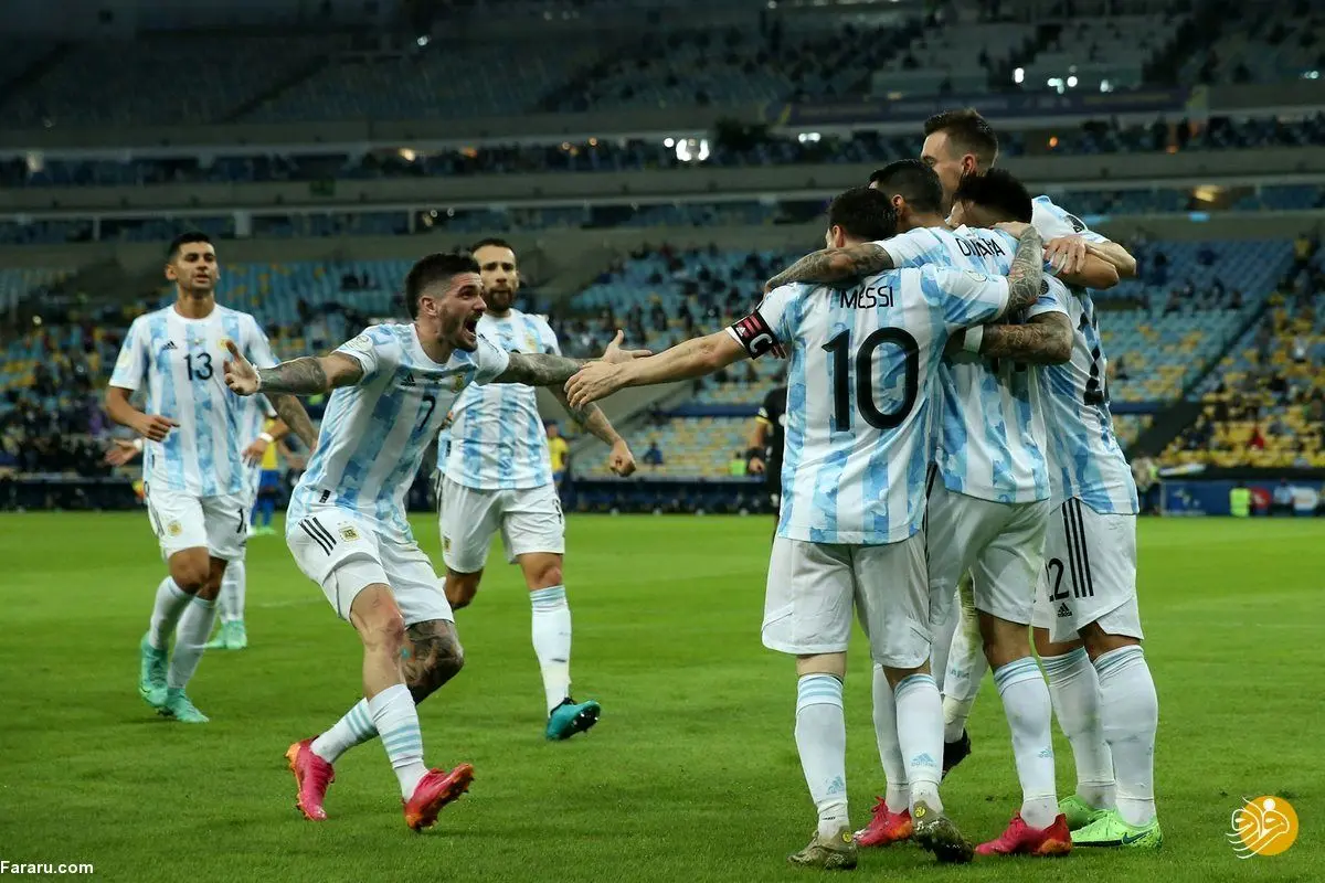 (ویدیو) خلاصه بازی آرژانتین 1 - 0 برزیل؛ قهرمانی مسی