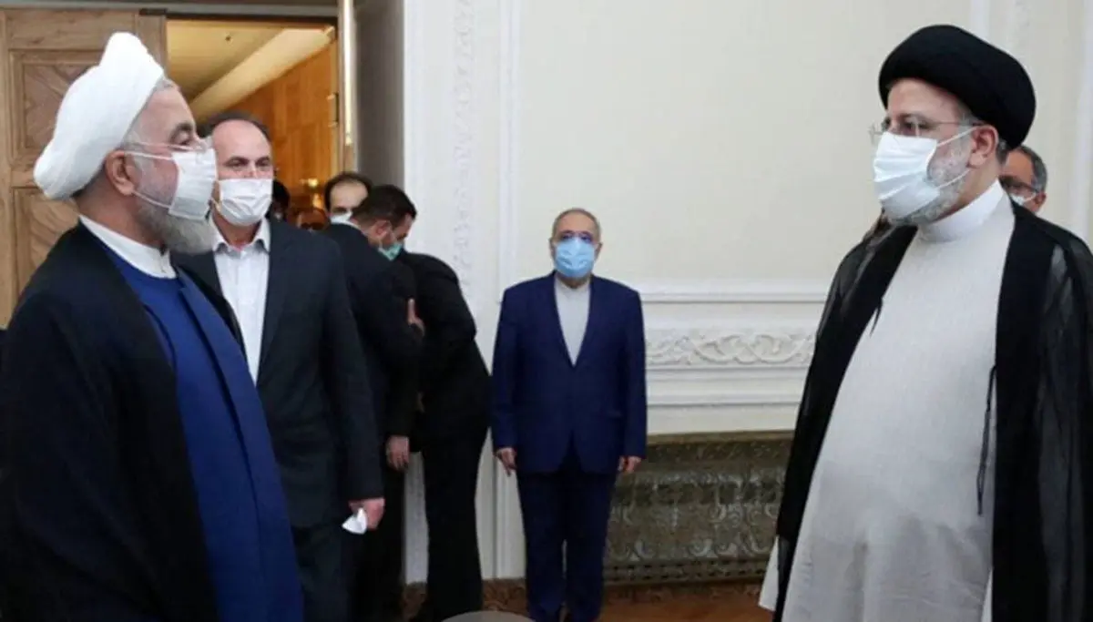 (ویدئو) تحویل دفتر ریاست جمهوری به رئیسی