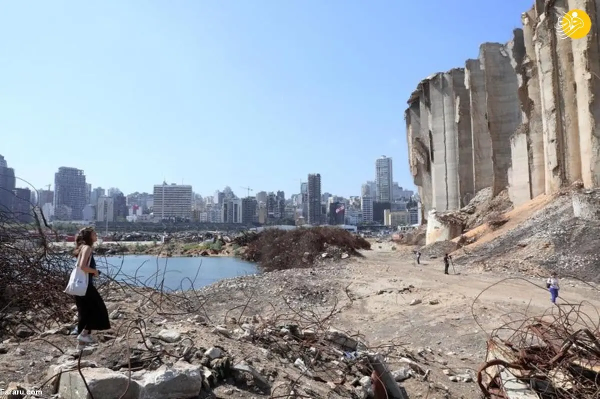 (تصاویر) یک سال بعد از انفجار هولناک بیروت