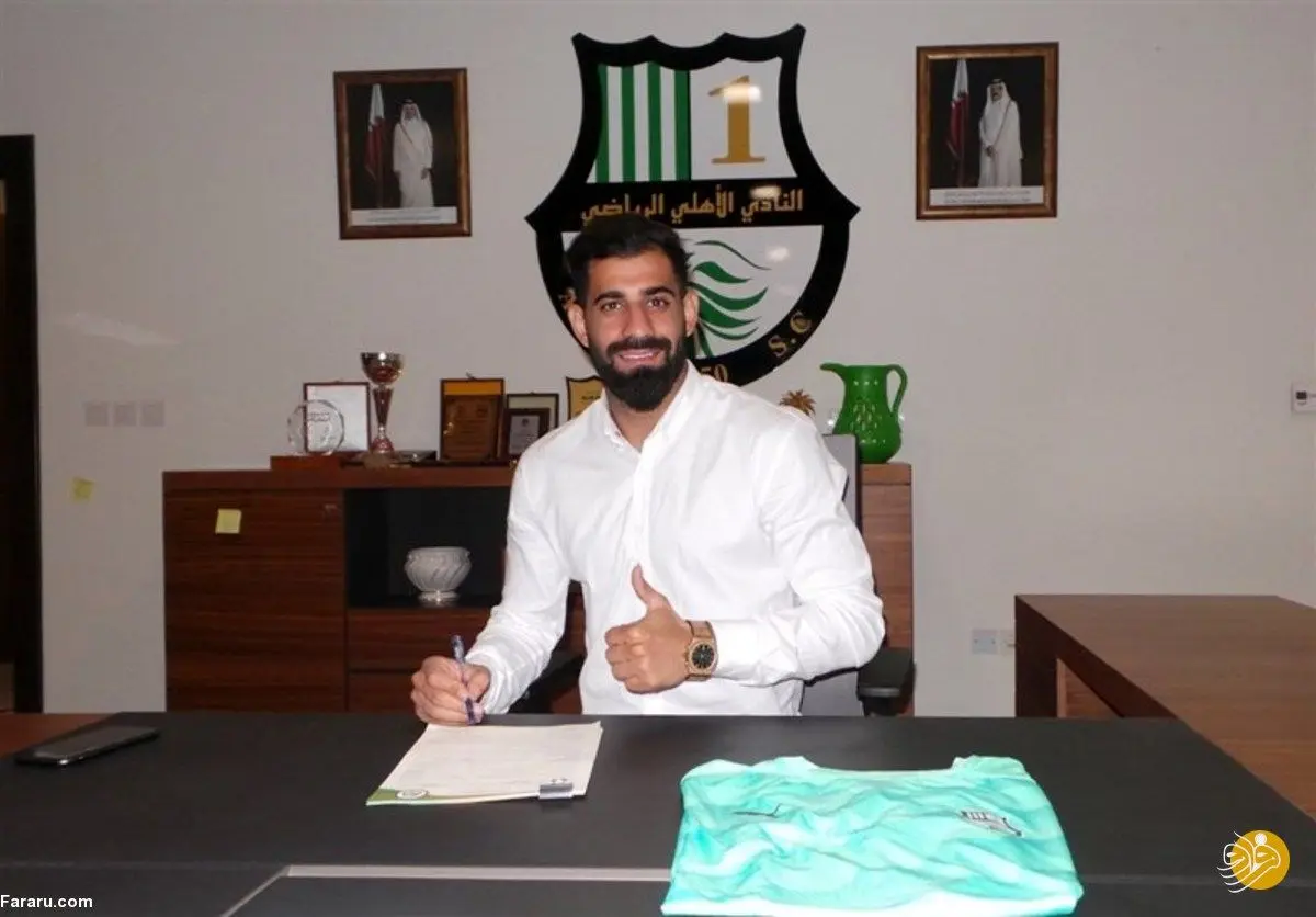 رونمایی رسمی تیم قطری ازبازیکن پرسپولیسی